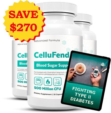 Cellufend 3 bottles — 90-day supply